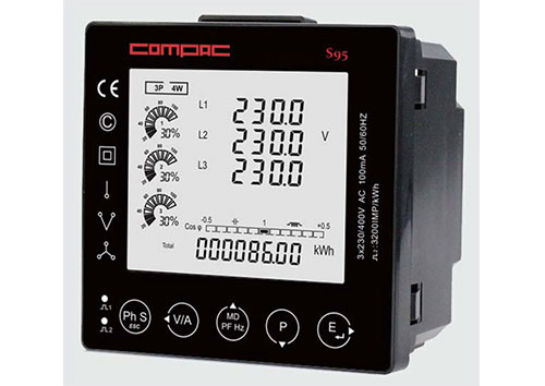 盤面型電力分析表計